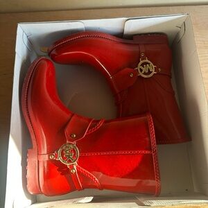 MICHAEL Michael Kors Red Winter & Rain Boots